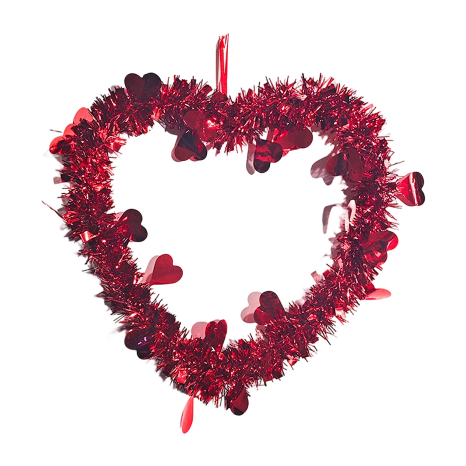 Easy Install Valentine Garlands for Dorms Holiday Celebrations and Gatherings LED Valentine Wreath