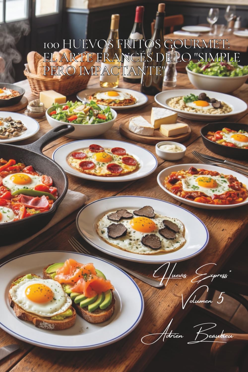 100 huevos fritos gourmet: el arte francés de lo "simple pero impactante": Del básico huevo frito a creaciones dignas de un brunch de chef (El Huevo – ... - Subserie "Huevos Express" (10 libros))