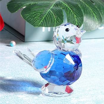 Amazon.com: Waltz&F Crystal Bluebird of Happiness