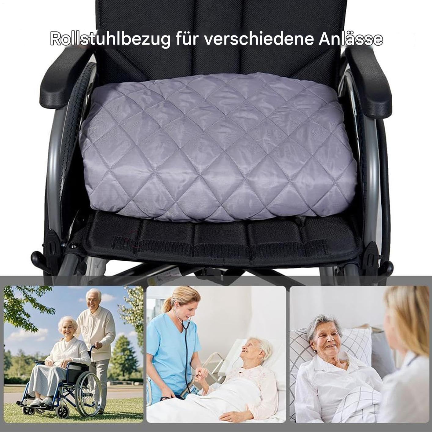 Manta Para Silla De Ruedas Accesorios Térmicos Antiviento Para Piernas | Manta Para Silla De Ruedas De Invierno Impermeable Al Viento Para Jóvenes, Adultos, Mayores, Pacientes, Cuidadores, Hospita