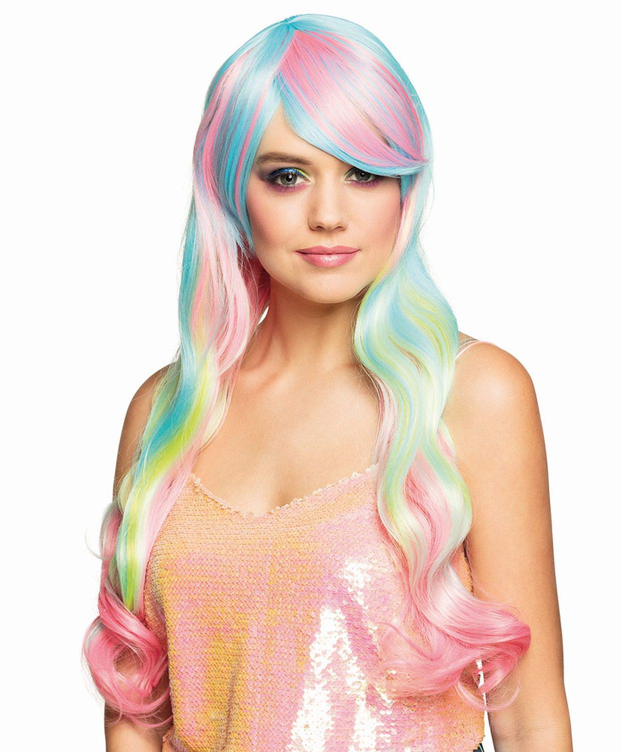 Boland 85047 Heaven Wig Multi-Coloured