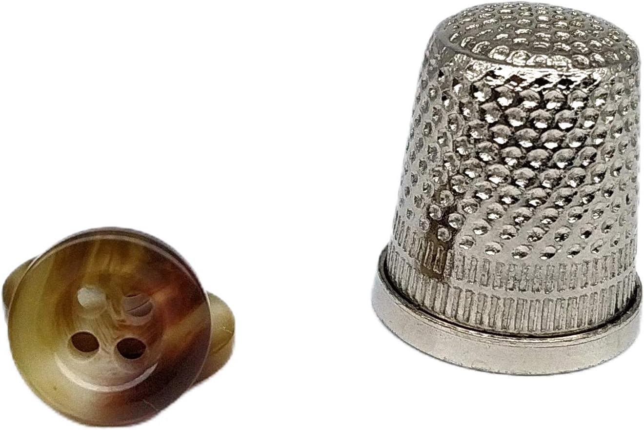 Ecru, Brown and Grey Watercolour Buttons - Horn Buttons for Shirts, Jackets, Americans and Coats - Sewing Accessory - Made and Shipped from Spain (Brown 12 mm)