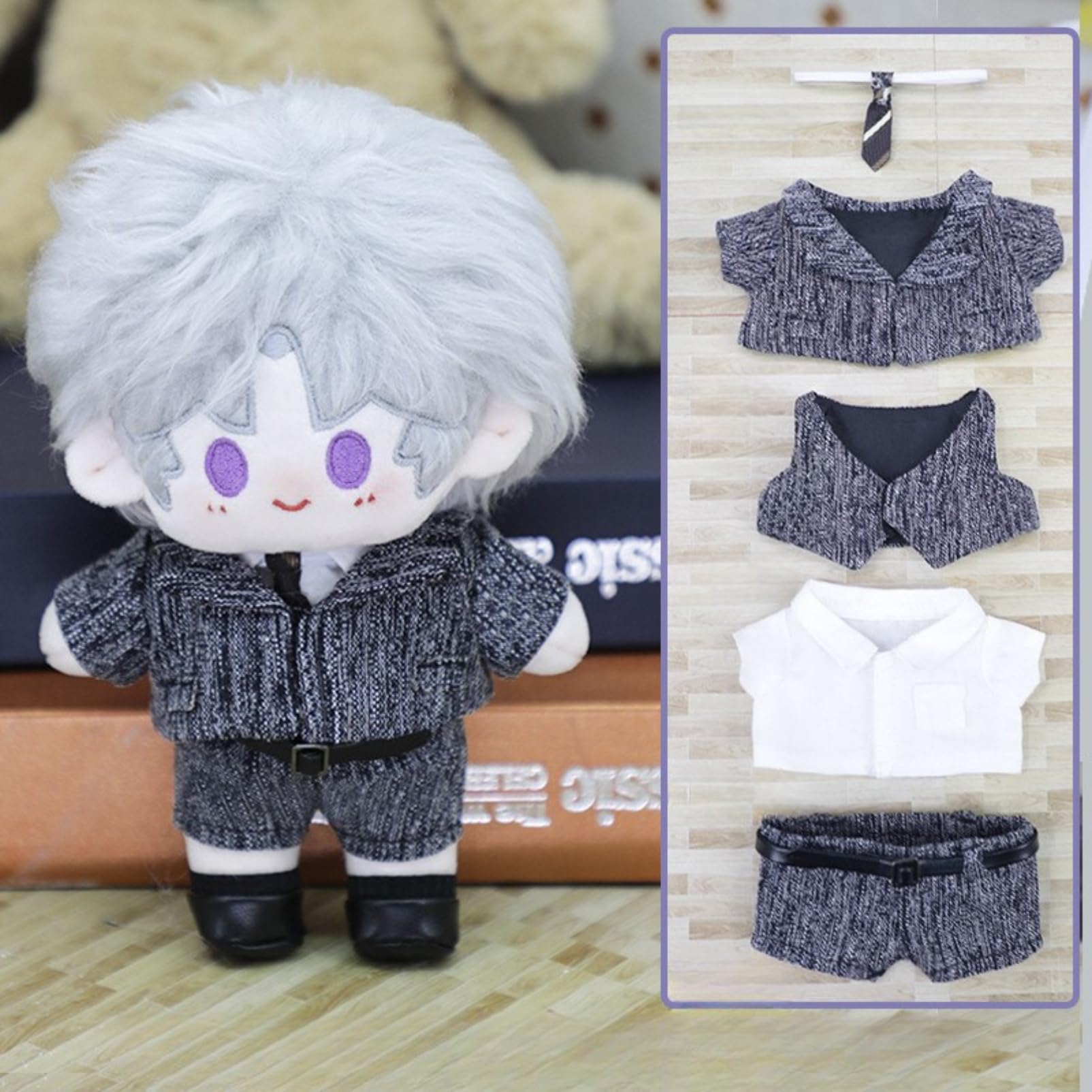 Amazon.co.jp: COZENTA 人形 ぬいぐるみ 服 ぬい服 シャツ ズボン