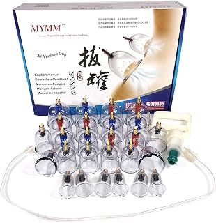 Annuncio sponsorizzato – 26*coppettazione, cromatura biomagnetica tradizionale cinese terapia set di coppettazione casa es...