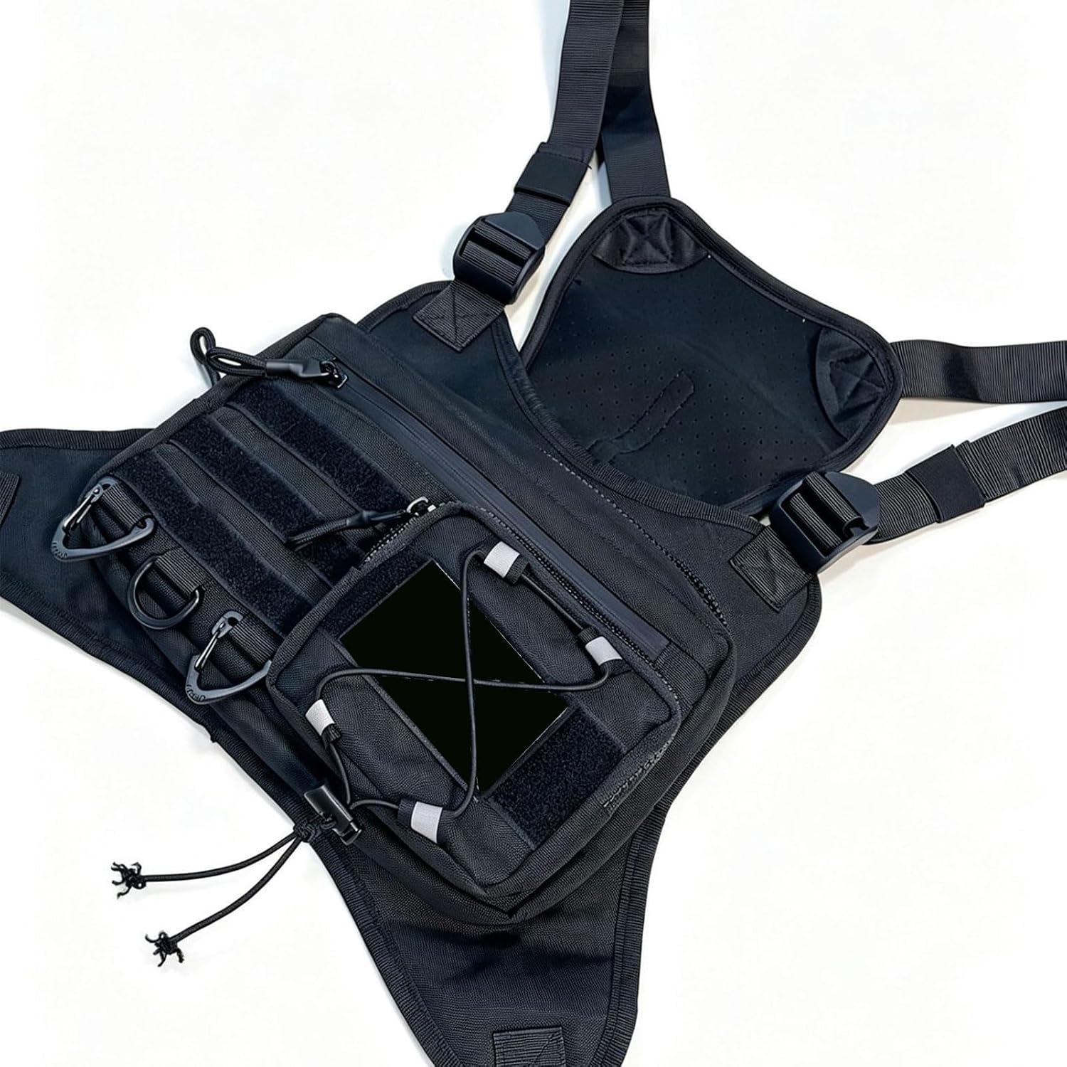Strap Chest Bag Anti-Theft Chest Pack for Walking Dog Fishing and Climbing Multiple Pocket Sports Belt