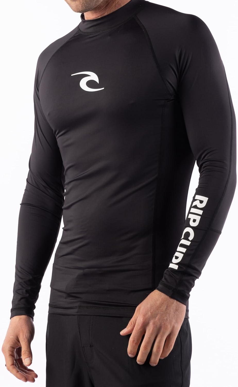 Rip Curl Mens Long Sleeve Rashguard - UPF 50+ Sun Protection Surf Shirt, Tight Fit Rash Vest - Image 2