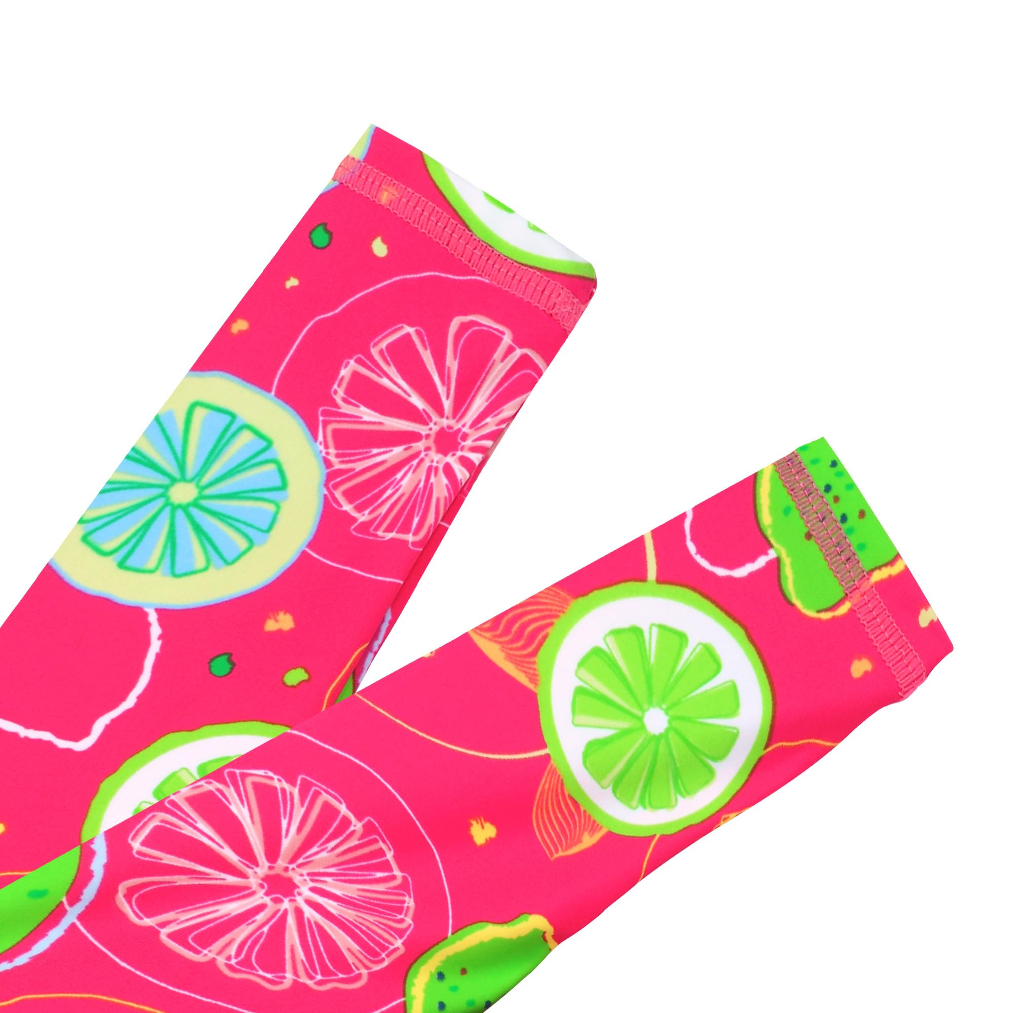 XFGIRLS Pantalon De Groupe Deux Pièces Maillot de Bain Manches Courtes Protection UV pour Filles de 6Mois à 6Ans