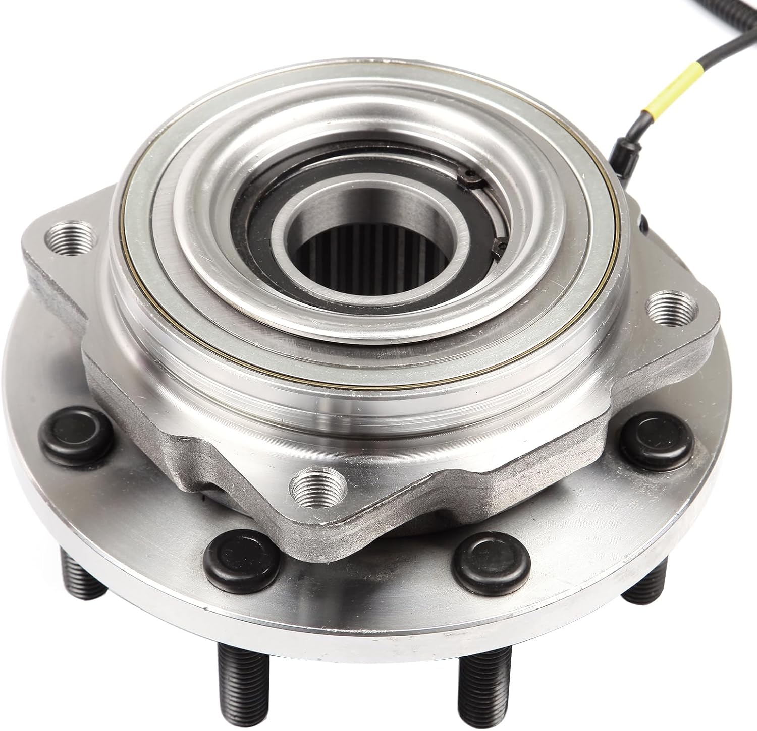 OCPTY 1pc New Premium 515131 Front Wheel Bearing and Hub Assembly fit for 8-Lug with ABS 2011-2015 for Ford F-250 Super Duty 2011-2015 for Ford F-350 Super Duty