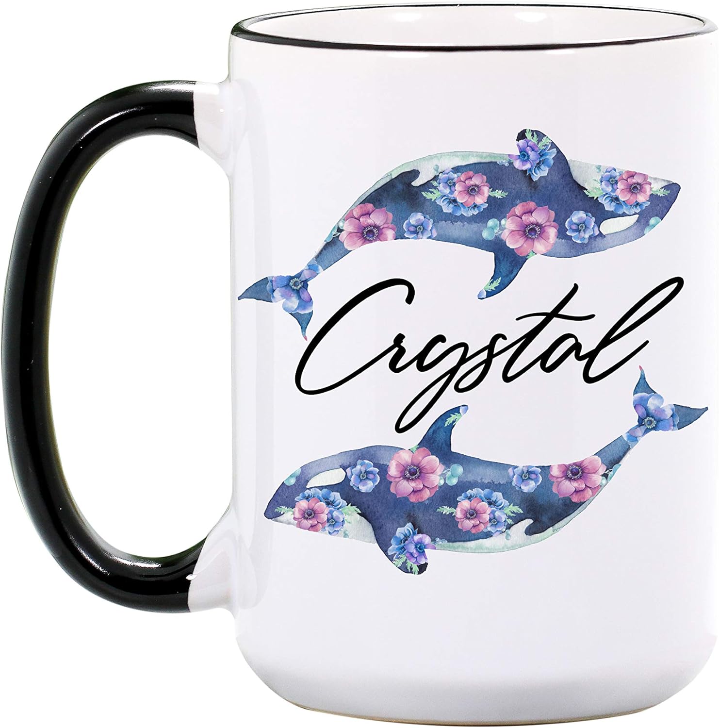Wimly Company Orca Mug Personalized Large 15 oz or 11 oz