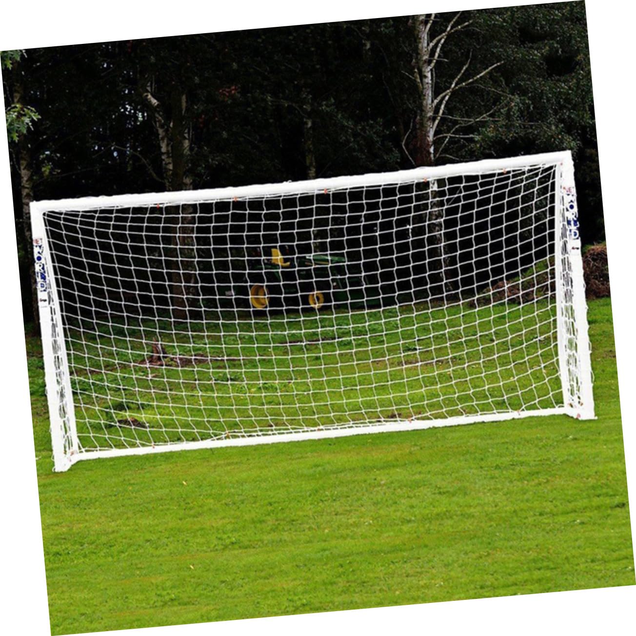 Gatuida Red de Portería de Fútbol y Fácil de Almacenar de Fibra de Polipropileno Ligera de Color Claro para Niños y Jóvenes Atletas para Entrenamiento y Patio Trasero