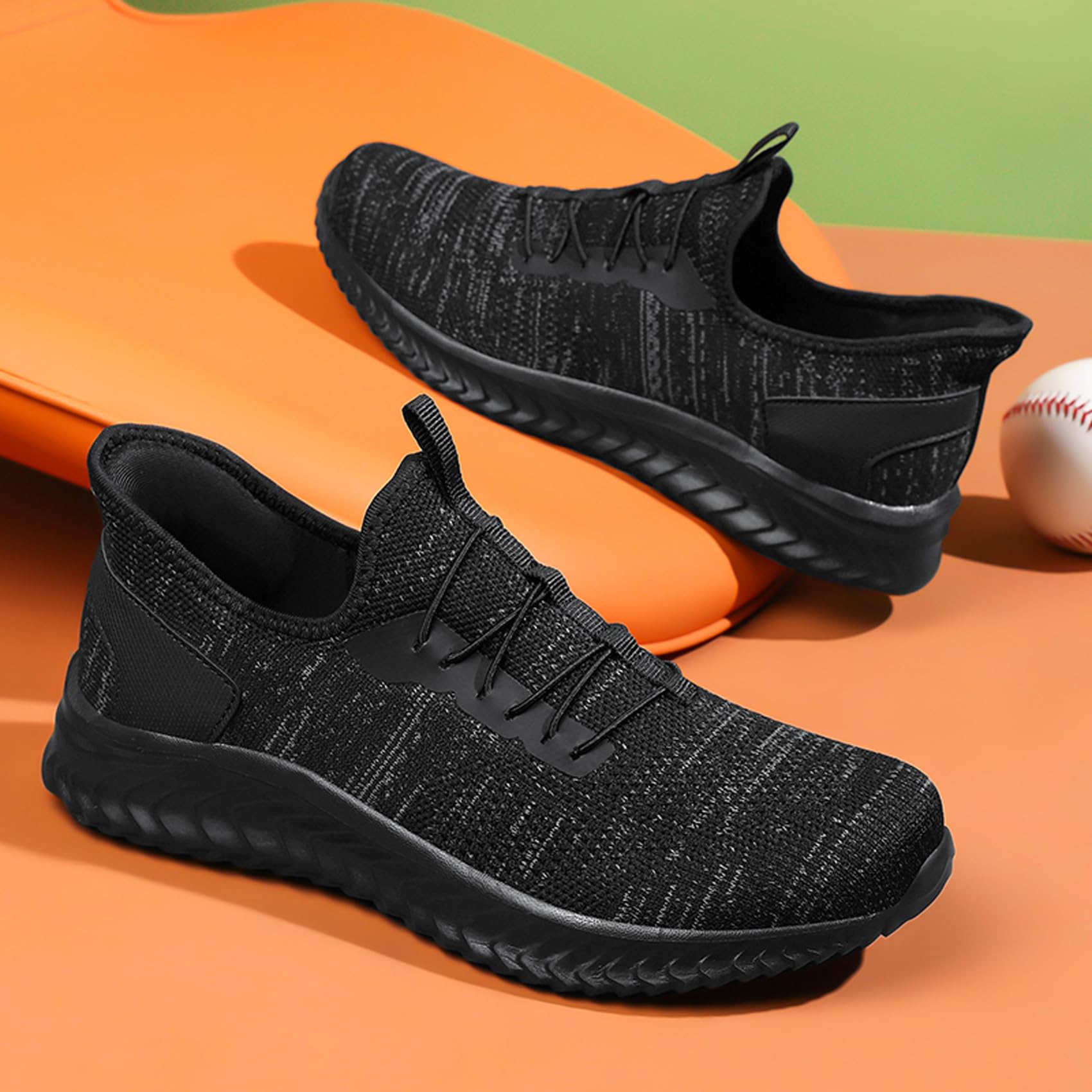 Zapatillas Casual para Hombre Slip On Calzados Deportivo Zapatos de Running Transpirable Ligero Zapatillas de Caminar - 3