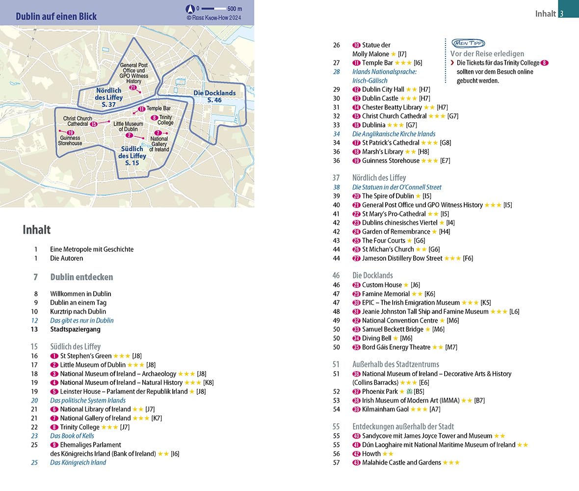 Reise Know-How CityTrip Dublin: Reiseführer mit Stadtplan und kostenloser Web-App