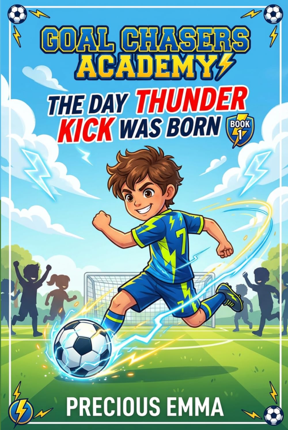 Goal Chasers Academy - The Day Thunder Kick Was Born: Book 1 of a Fun 3rd-4th Grade Soccer Chapter Books for Kids 8–12 About Teamwork, Friendship, and ... Boys and Girls (Children’s Fiction Books)