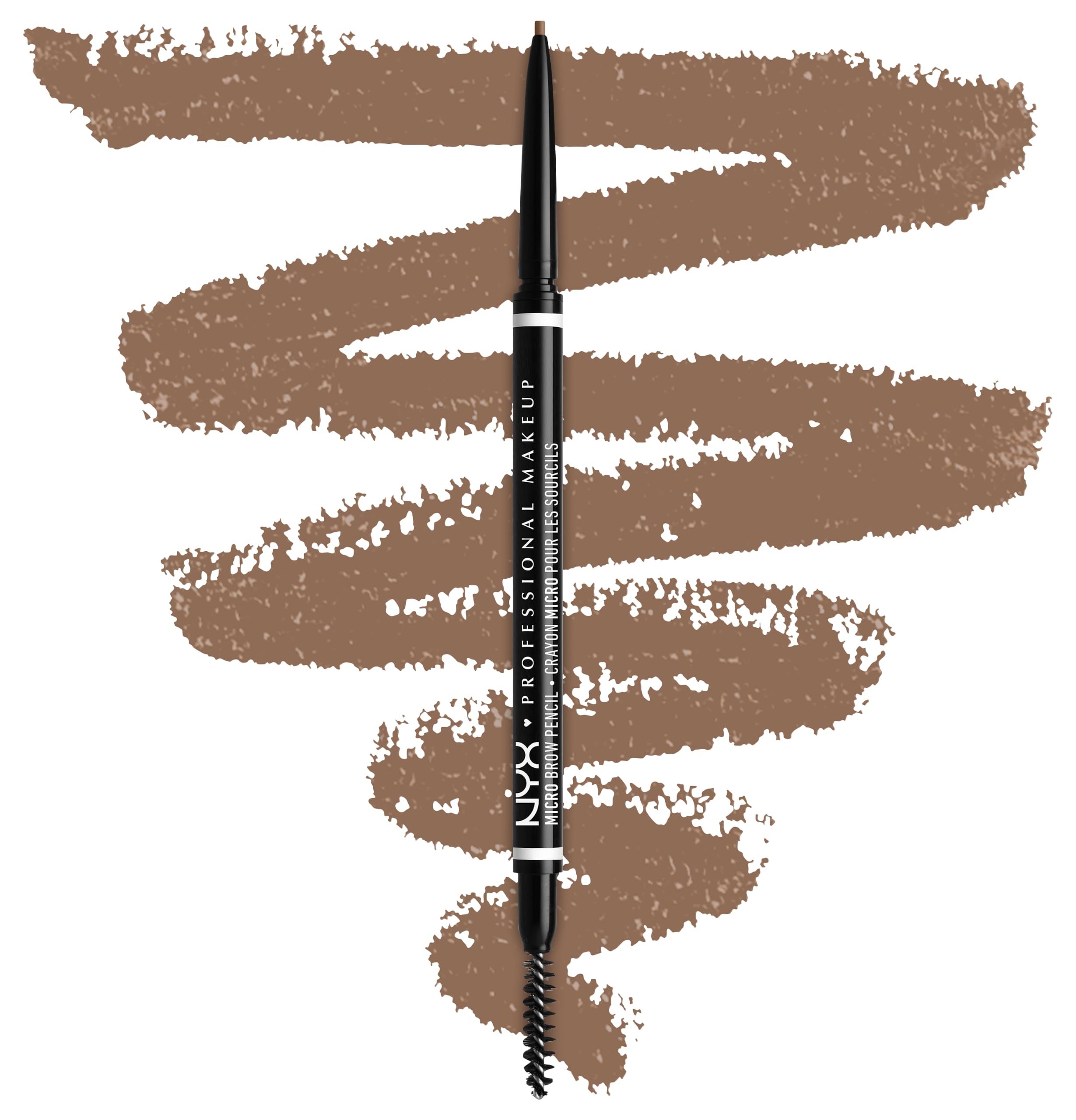 NYX Professional Makeup Micro Brow Pencil wasserfest, 01 Taupe