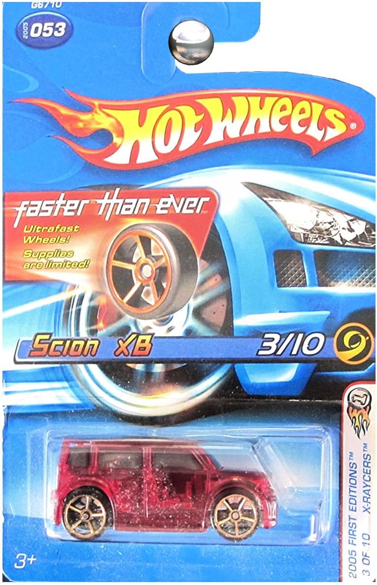 Hot Wheels 2005 First Editions X-Raycers Faster Than Ever Scion xB Red