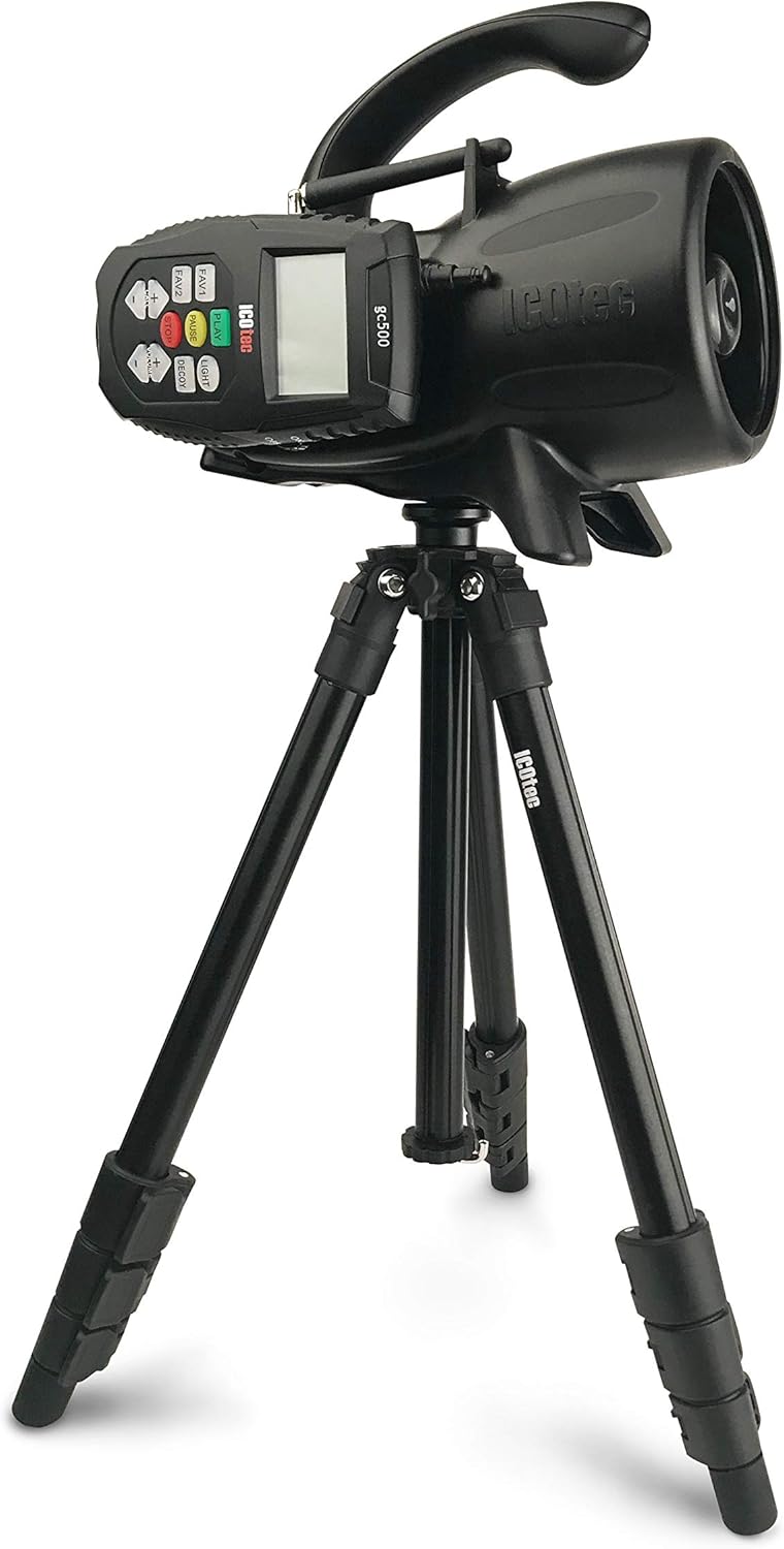 ICOtec Predator Call Tripod - 10" up to 45" - Light Weight - Durable