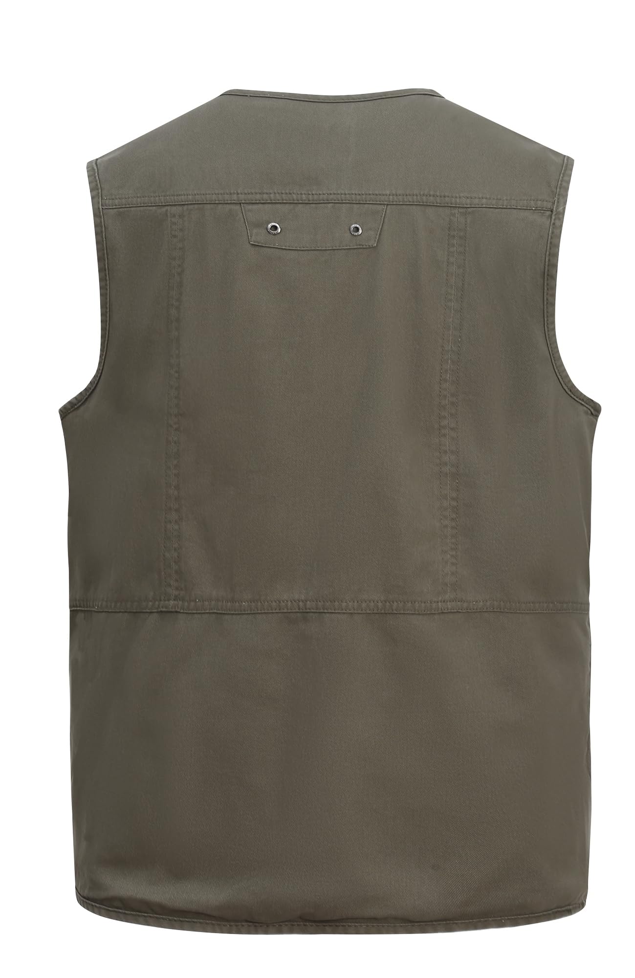 MeiLayM Uomo All'aperto Gilet Giacca Multi-Tasca Pesca di cotone Gilet Casual Leggero Traspirante Giubbotto Senza Maniche Fotografi Utility Gilet Campeggio Sport Giubbotto