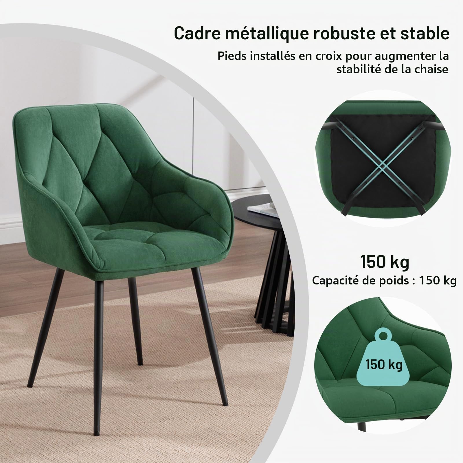 WOLTU Chaise de Camping Fauteuil de Pêche Pliable avec Appui-tête, Porte-gobelet, Poche de Rangement, Sac de Transport pour Randonnée, Pique-Nique, Charge 150 kg, Gris
