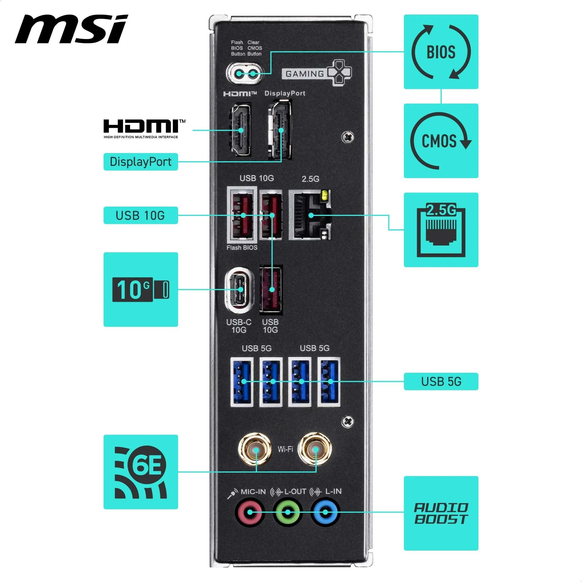 Amazon | MSI B850 Gaming PRO WIFI6E マザーボード、ATX - AMD Ryzen