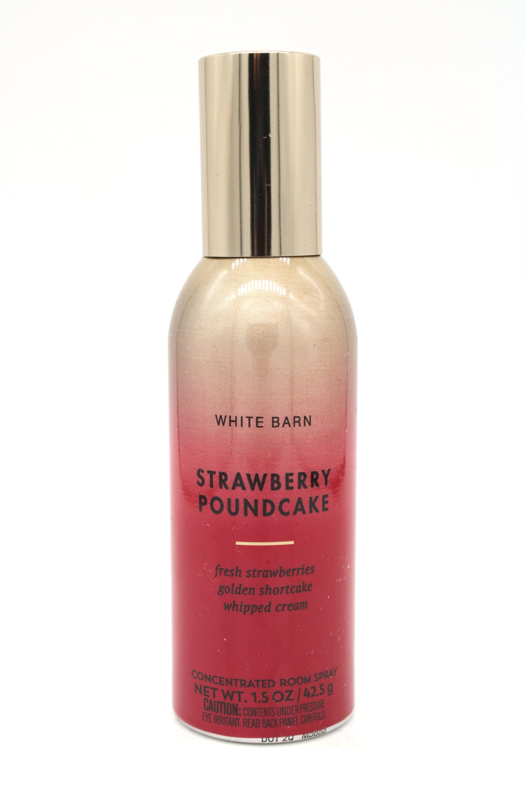 Generic Strawberry Pound Cake, Bath and Body, Concentrated Room Spray, 1.5 oz, Red