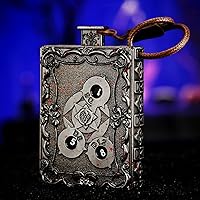 Vista 16 de Juego de dados de ruleta único de metal, mecánico, rodillo DND D & D, Steampunk Spinner D20 todo en uno D4 D6, D8, D10, D12 D100 para Dungeons and