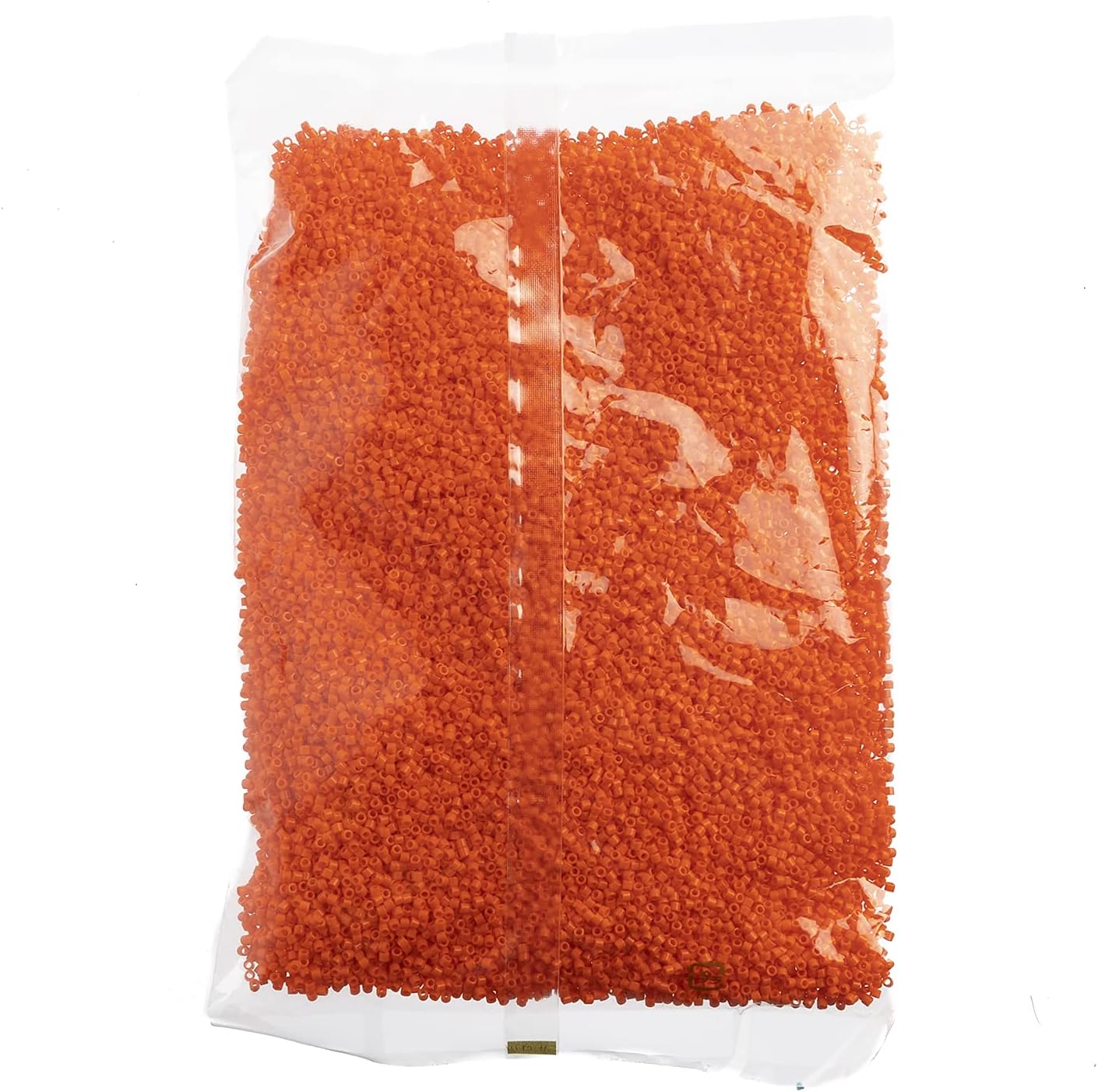 Miyuki Delica 10/0 RD - Orange Opaque 250Gms Bulk Bag of Japanese Glass Beads