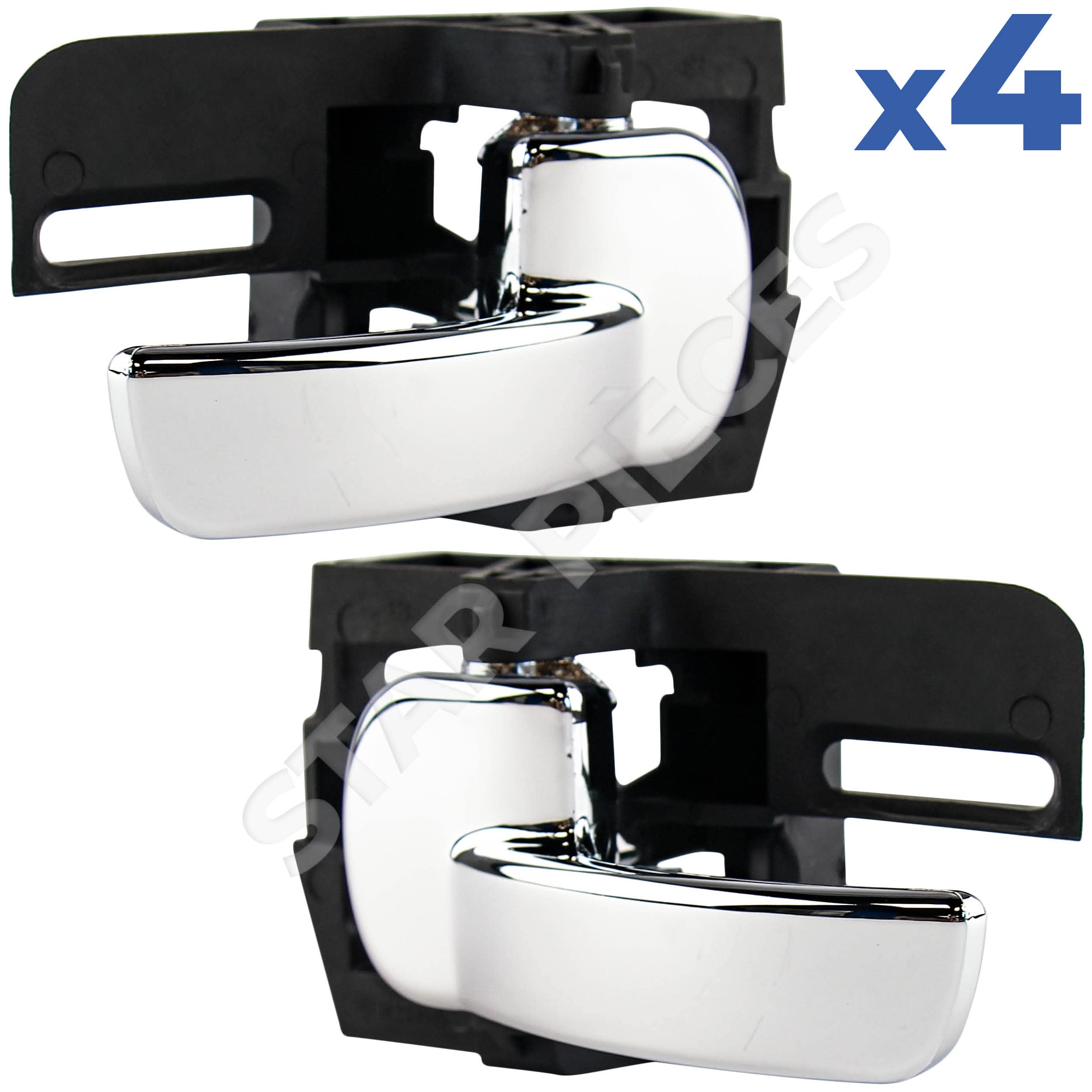 STARKIT PERFORMANCE 4 manijas de puerta compatibles para Qashqai (2007-2013) manetas interiores | 80670JD0 | 80671JD0 | 80670JD000