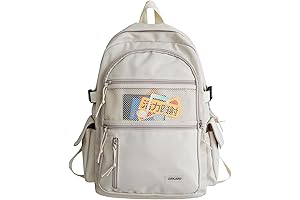 Large Capacity Cute Aesthetic Casual Hypebeast Backpack for Girls and School