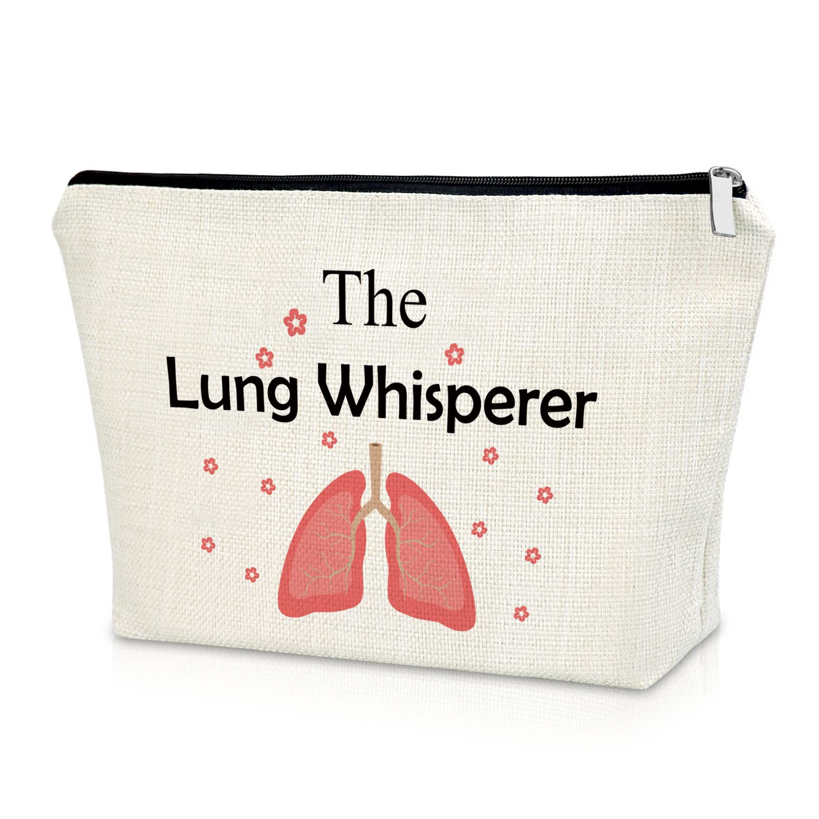 Respiratory Therapist Gift for Women Makeup Bag RT Gifts Respiratory Therapist Thank You Gift Cosmetic Bag Graduation Gift for Her Retirement Gift