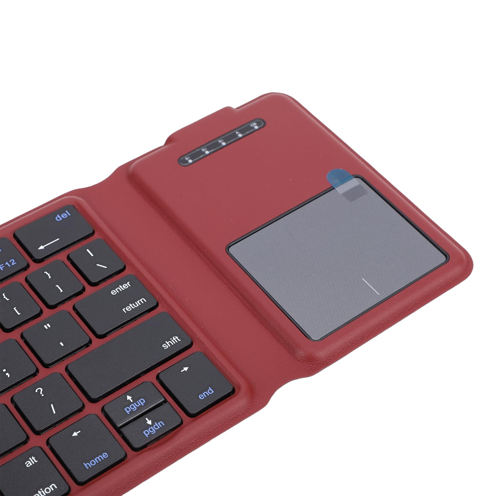 Tastiera ultra sottile con touchpad 3 tasti ripiegabili ricaricabili con commutazione dei dispositivi per viaggi in ufficio a casa