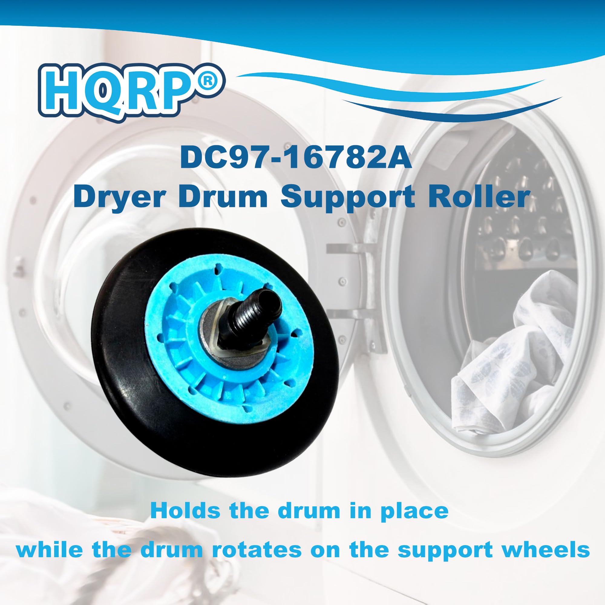 Amazon.com: HQRP DC97-16782A Dryer Drum Support Roller Compatible