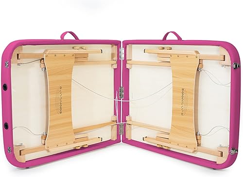 Miniatura 3 de Saloniture Mesa de masaje plegable portátil básica color negro