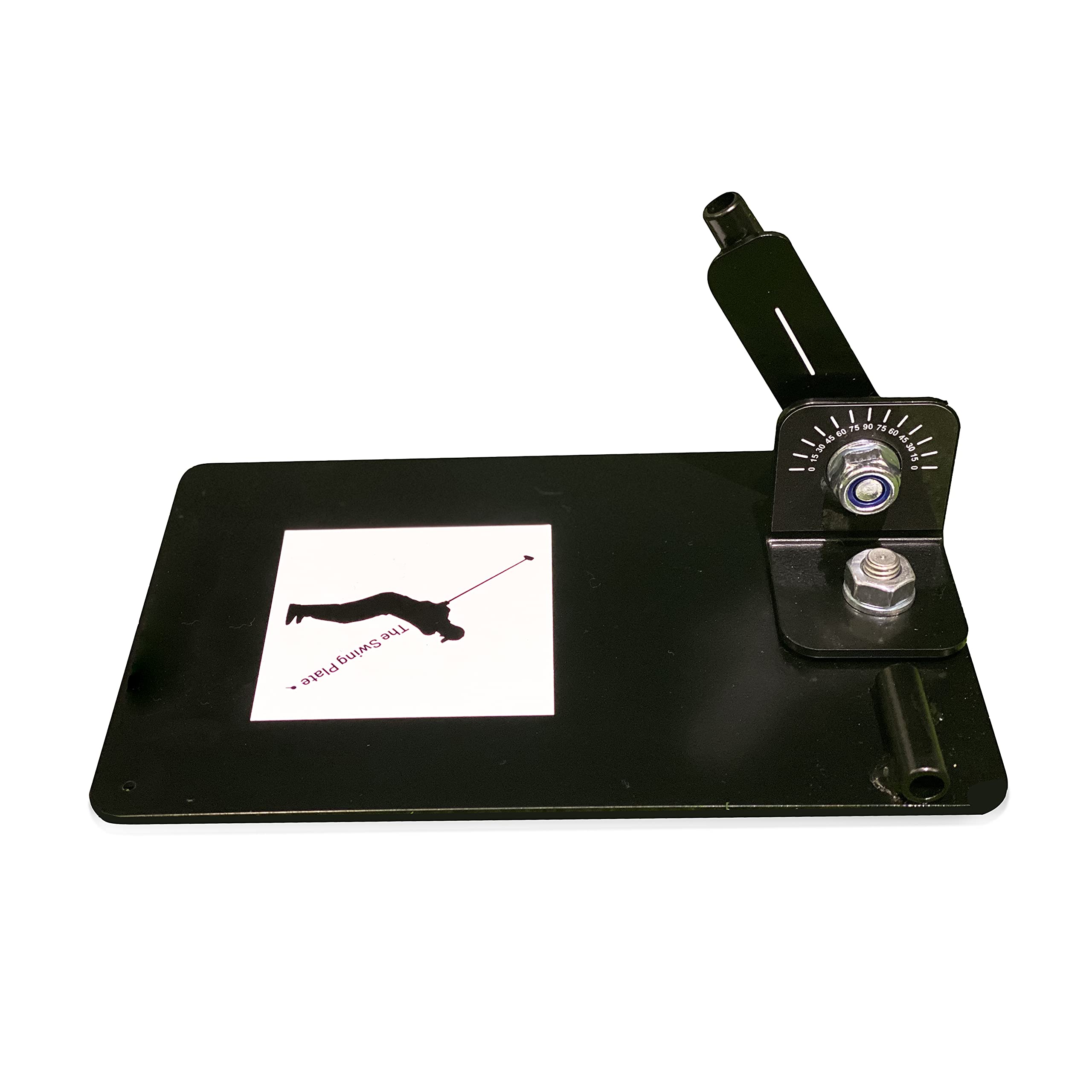 Swing Plate Bundle with Extension Pole - Golf Trainer - Swing Plane Analyzer Training Aid - Swing Plane Teaching Perfector - Indoor/Outdoor Golfing Practice - Teaching Tools, Gadgets & Accessories