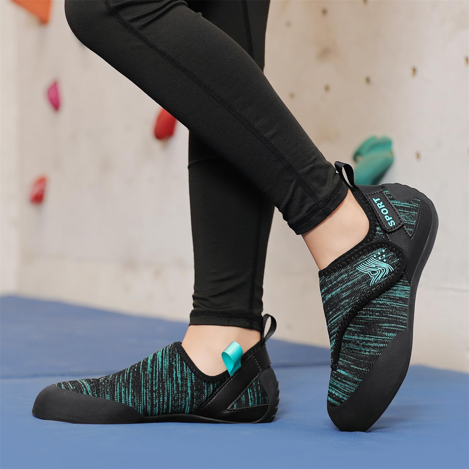 Damen Kletterschuhe Anfänger Boulderschuhe Leichtgewicht Für Indoor Kinder