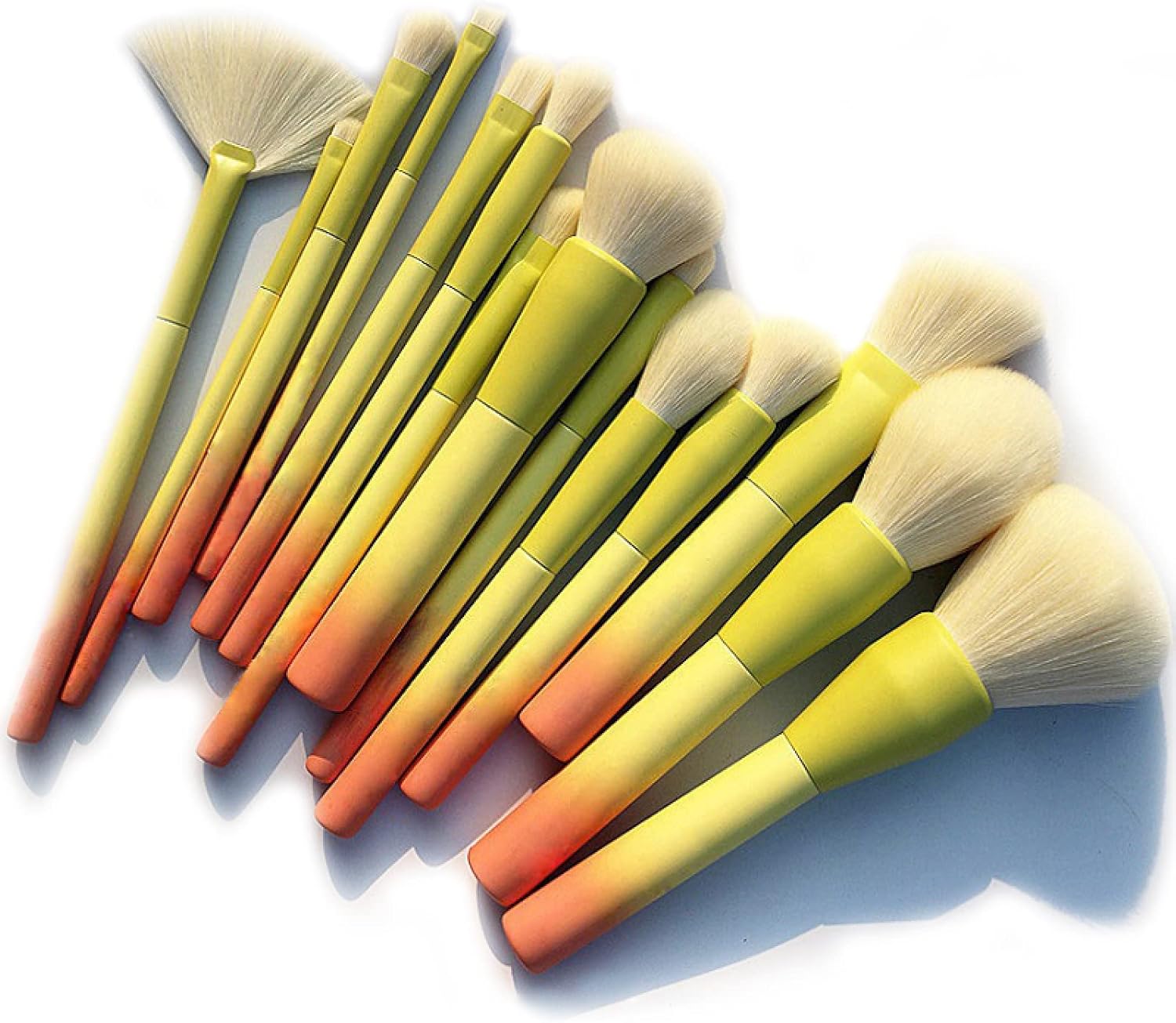 Makeup Brush Beauty Brush Makeup Brushes Eye Makeup Brushes Pro Gradient Color 14St Makeup Brushes Set Soft Cosmetic Powder Blending Foundation Eyeshadow Blush Brush Kit Makeup Tools,Ge