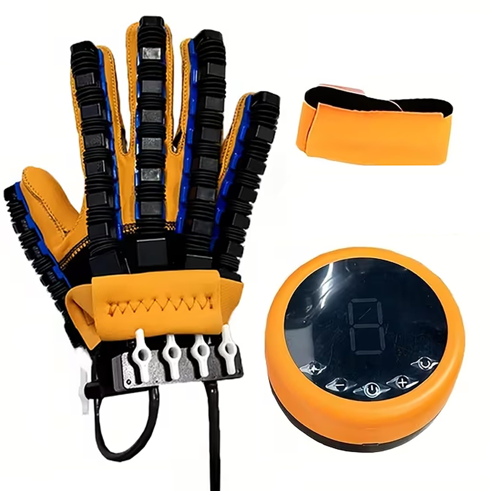 Guantes Robóticos De Rehabilitación para La Recuperación De La Hemiplejia De La Mano Tras Un Accidente Cerebrovascular, Guante Robótico para La Rehabilitación De Los Dedos Right Hand L