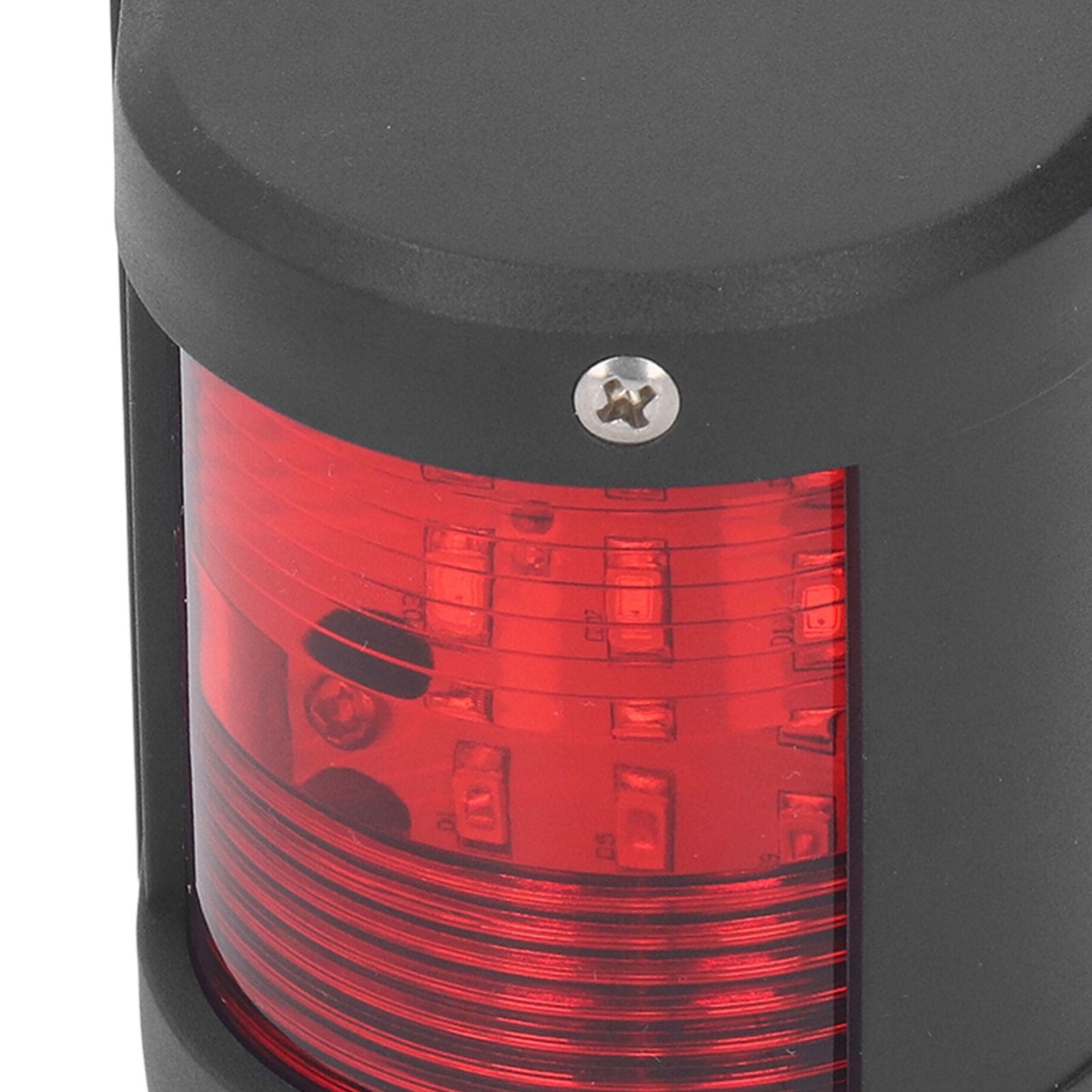 Luci di Navigazione, Luci di Poppa a LED 2 Pezzi, Strisce Luminose Marine IP54 per Luci per Barche Luce di Prua e di Poppa PC Tribordo Verde Porta Rossa Angolo del Fascio di