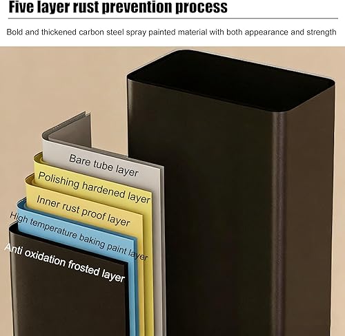 Miniatura 4 de Heavy Duty Portable Wardrobe Closet,Foldable Clothes Hanger With Cover, Portable Metal Wardrobe Closets,Metal Clothing Rack Cotton Cover, Garment