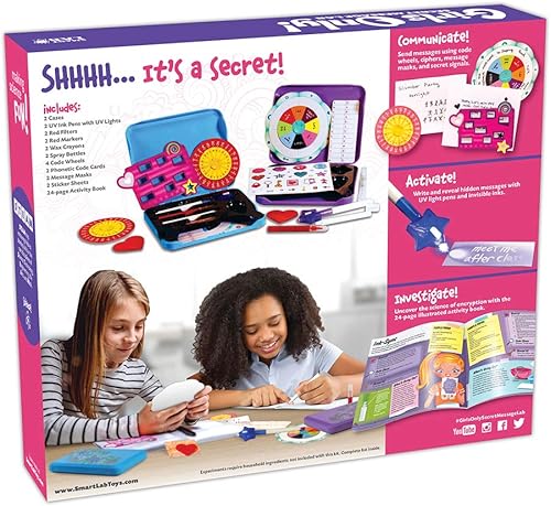 Miniatura 4 de Laboratorio de juguete para niñas Girls Only. Juego de laboratorio de ciencias Secret Message.