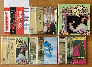 新品 Kinky Music　紙ジャケCD6枚　特典BOX　Page One Amazon.co.jp: キンクスthe Kinks紙ジャケ DU特典BOX 復刻帯 紙