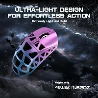 ATTACK SHARK R3PRO 46g Ultrakönnyű Gaming Egér 8000Hz Vezeték Nélküli, 26000 DPI 3