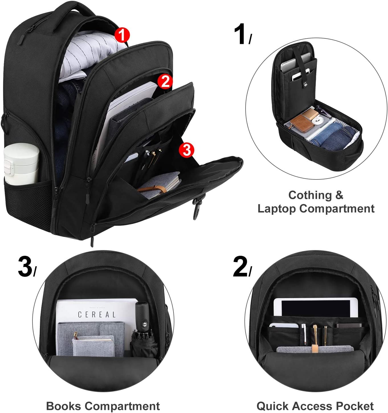 best backpacks with laptop compartment and bottle 19 Best Backpacks with Water Bottle Pockets - Tested and Reviewed!