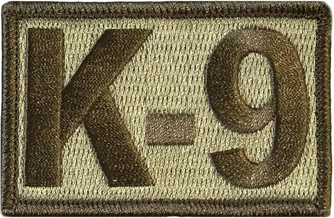 K-9 Tactical Patch 2"x3"