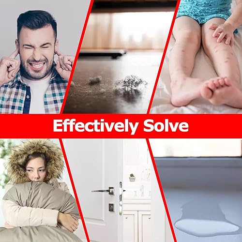 Miniatura 9 de Tintvent Burlete de goma para automóvil, insonorizado en forma de D, burlete adhesivo para automóvil, tira de sello de goma para ventana, puerta,