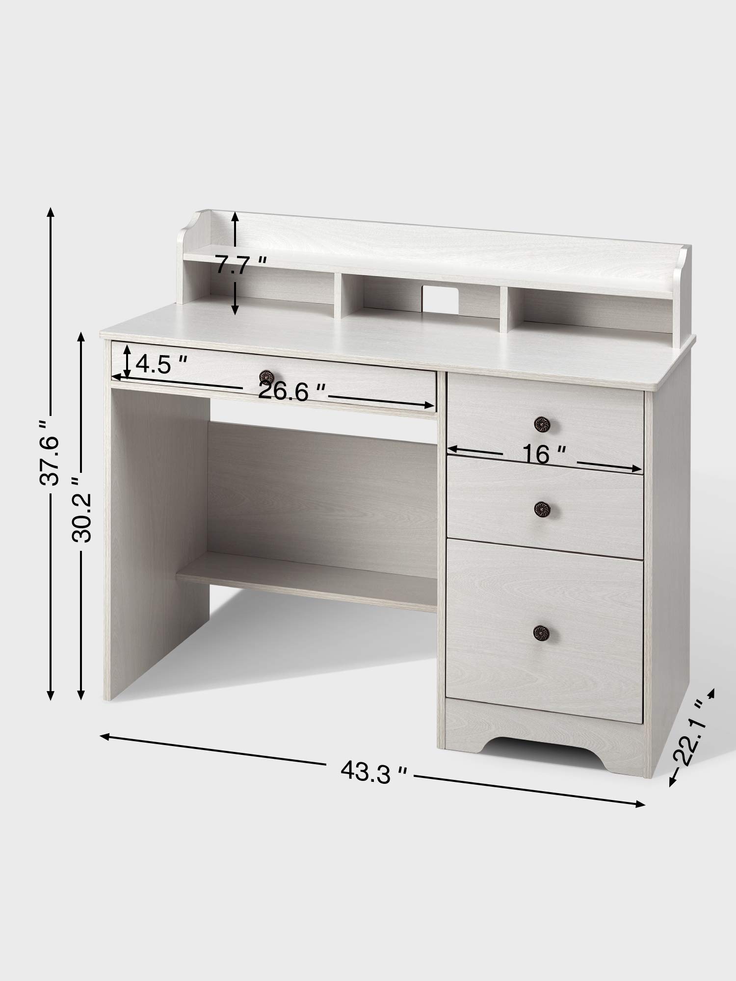 Kealive Computer Desk with 4...B08N6PJCLT