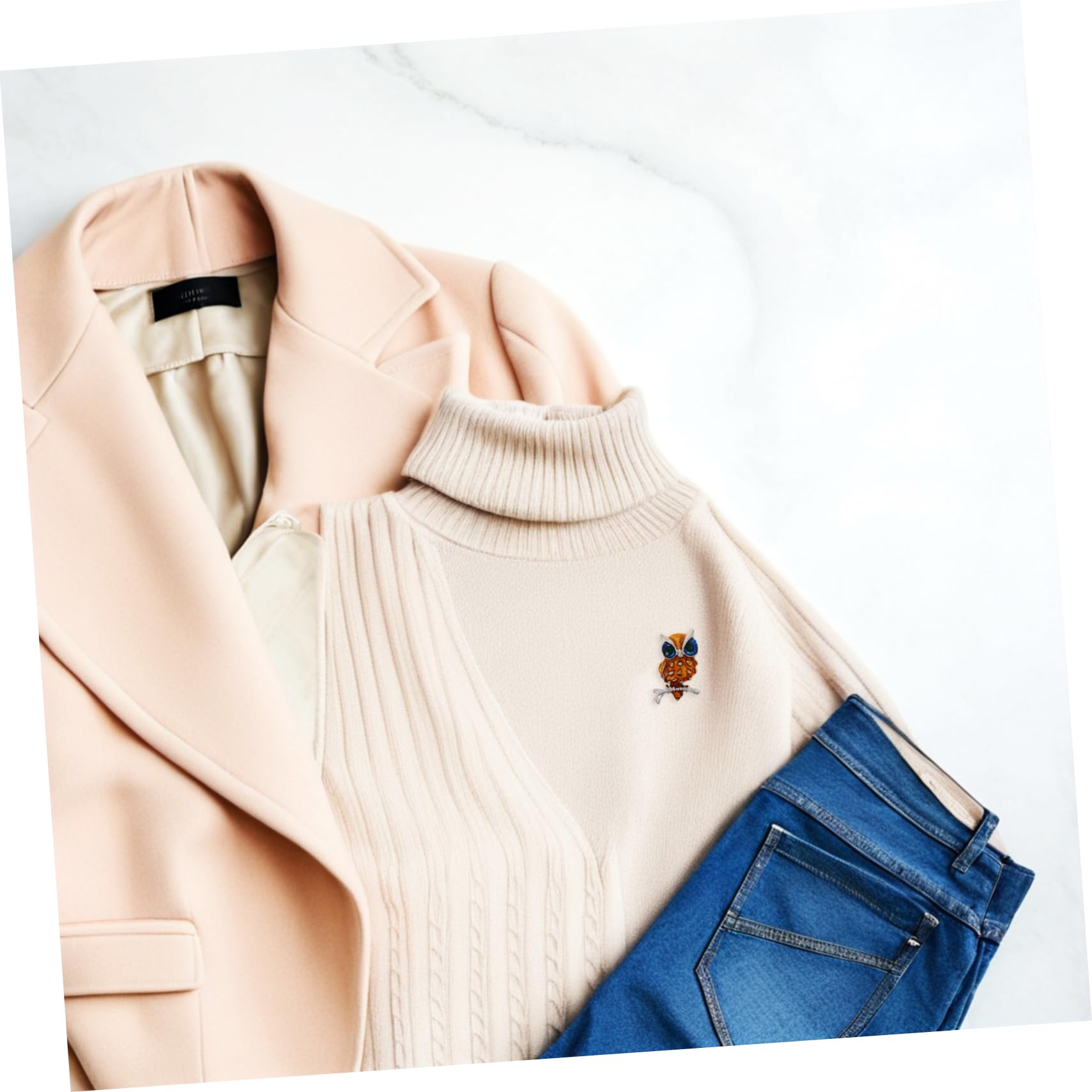Broches con Forma de búho, joyería de Moda única para Hombres y Mujeres, símbolo Masculino