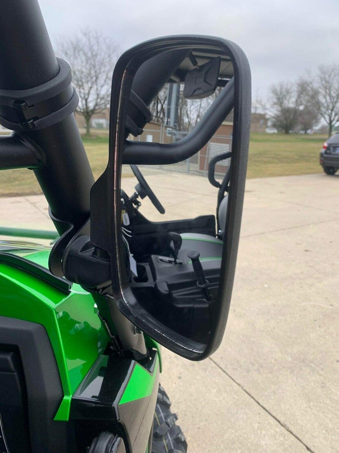 3 pc Set-Rear and Side View Mirrors Heavy Duty Sport for Kawasaki Teryx & 4 LE