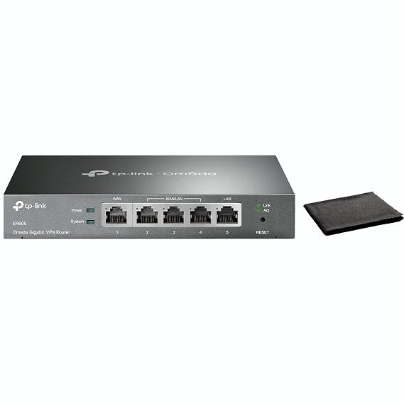 TP-Link ER-605 Gigabit VPN Router | Load Balancing | Dual WAN Ports ...