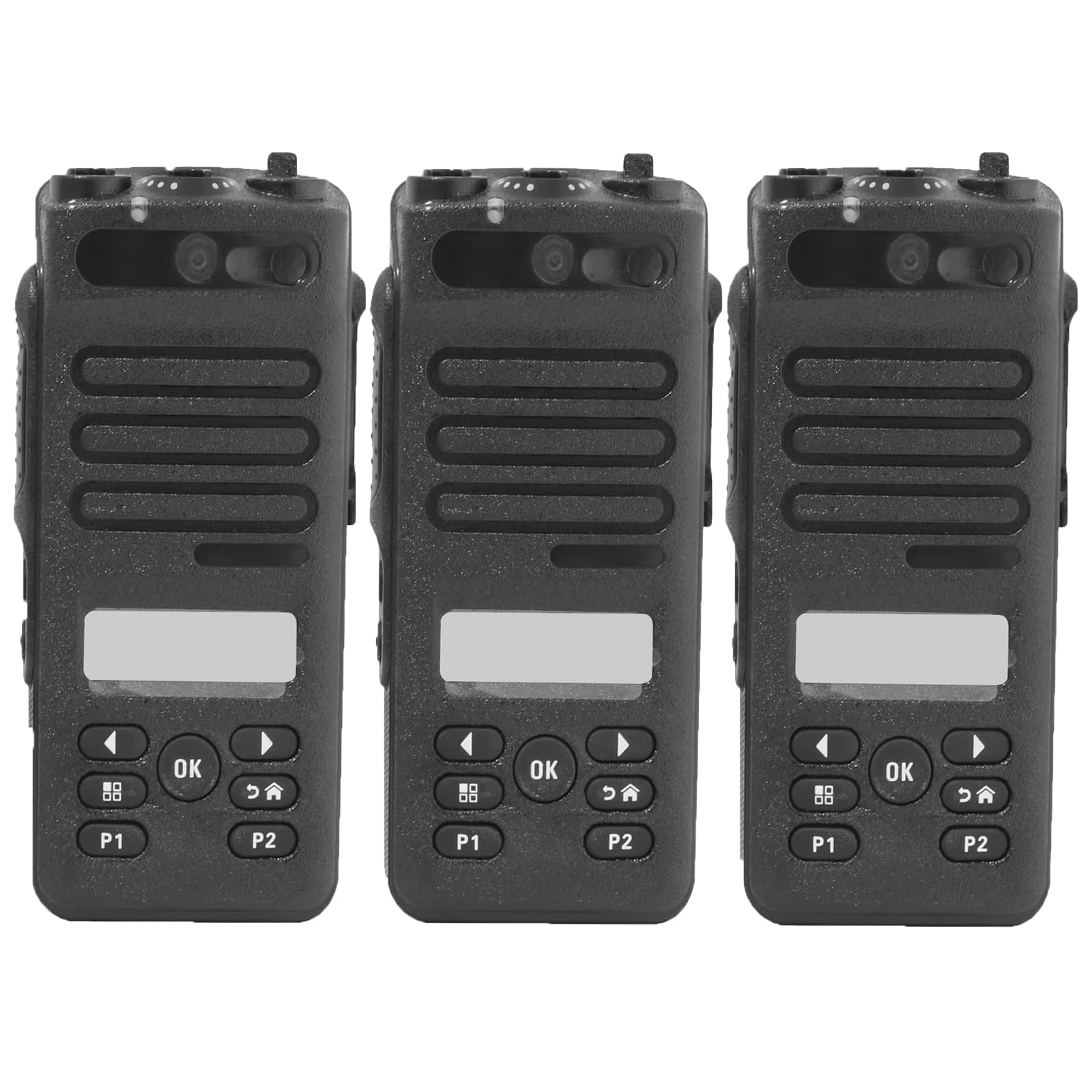 Amazingxiax 3Pack Black Replacement Housing Case with Speaker for XPR3500E