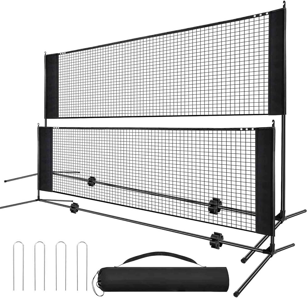 Amazon | バドミントンネット テニスネット バトミントン用ネット無